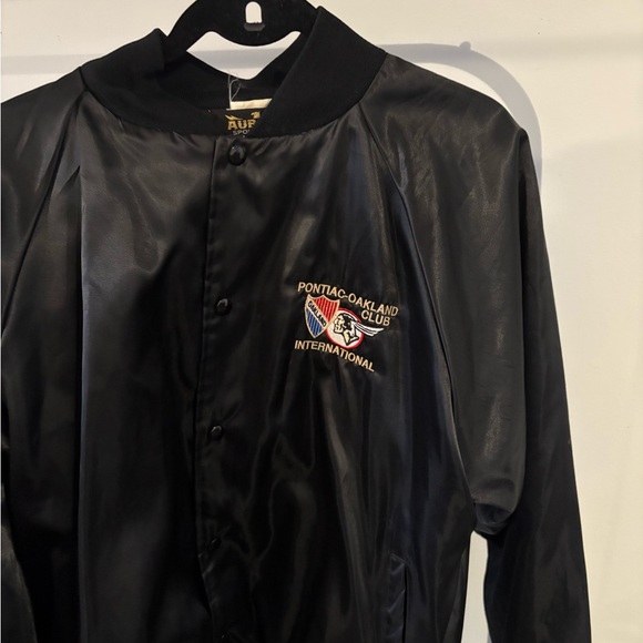 Vintage Pontiac XL Black Bomber Embroidered - Picture 3 of 4
